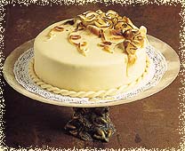 Almond paste cake
